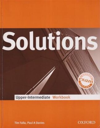 SOLUTIONS UPPER-INTERMEDIATE - Workbook (Oxford)