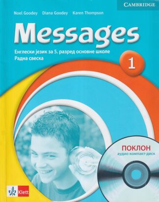 MESSAGES 1 - RADNA SVESKA iz engleskog jezika za 5. razred osnovne škole (Klett)
