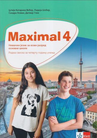 MAXIMAL 4 - radna sveska iz nemačkog za 8. razred