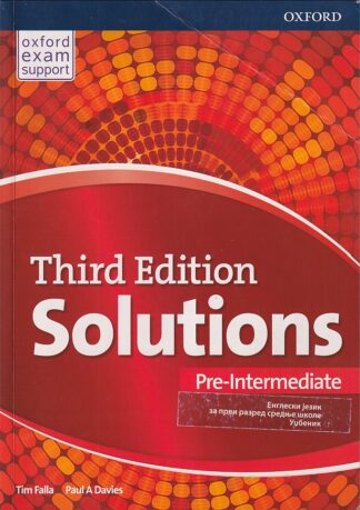 SOLUTIONS Pre-Intermediate Third edition - Students book